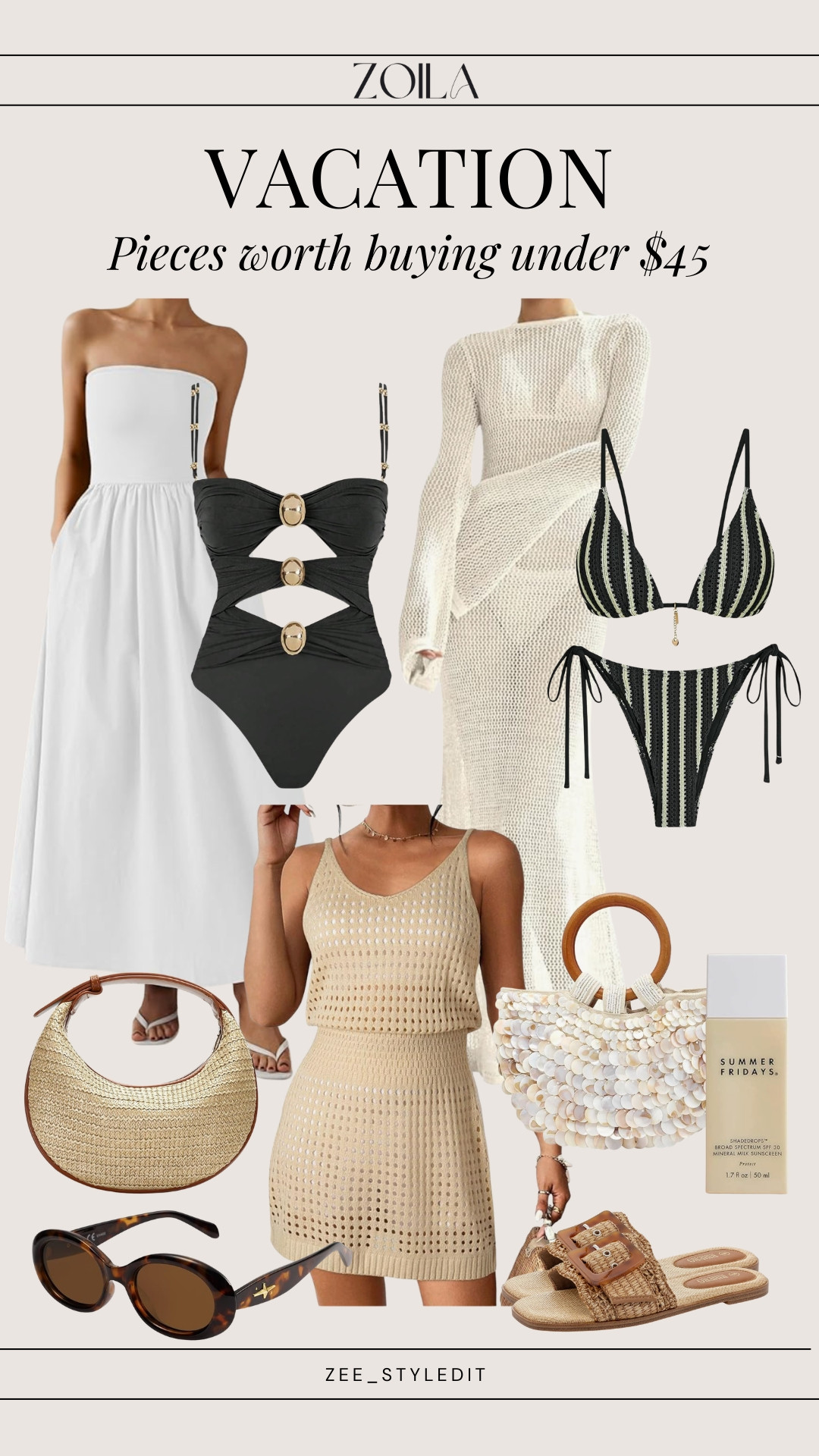 Vacation pieces worth buying! 

 #LTKgrwm #LTKootd #LTKSeasonal