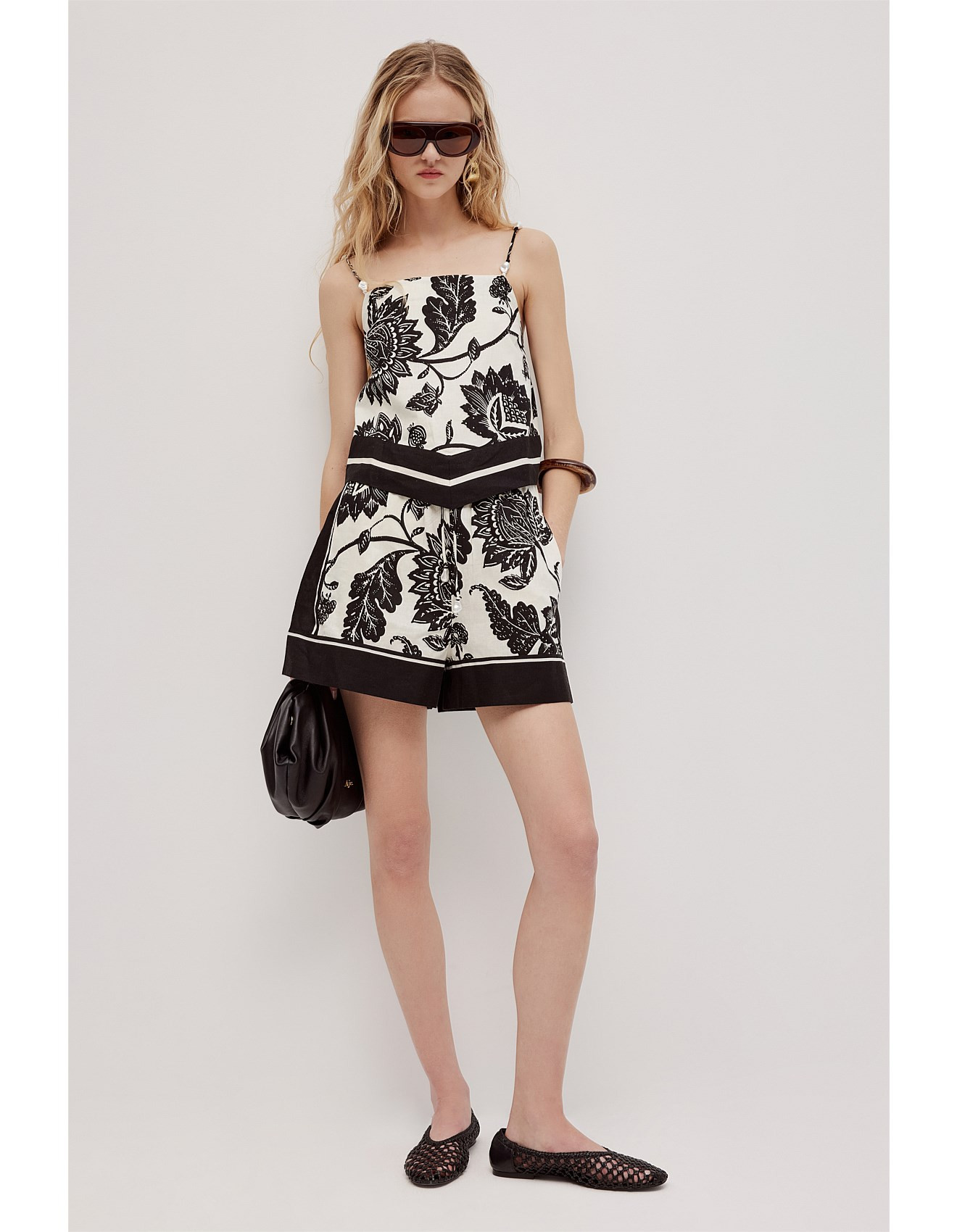 CARMINE TIE BACK TOP | David Jones (Australia & New Zealand)