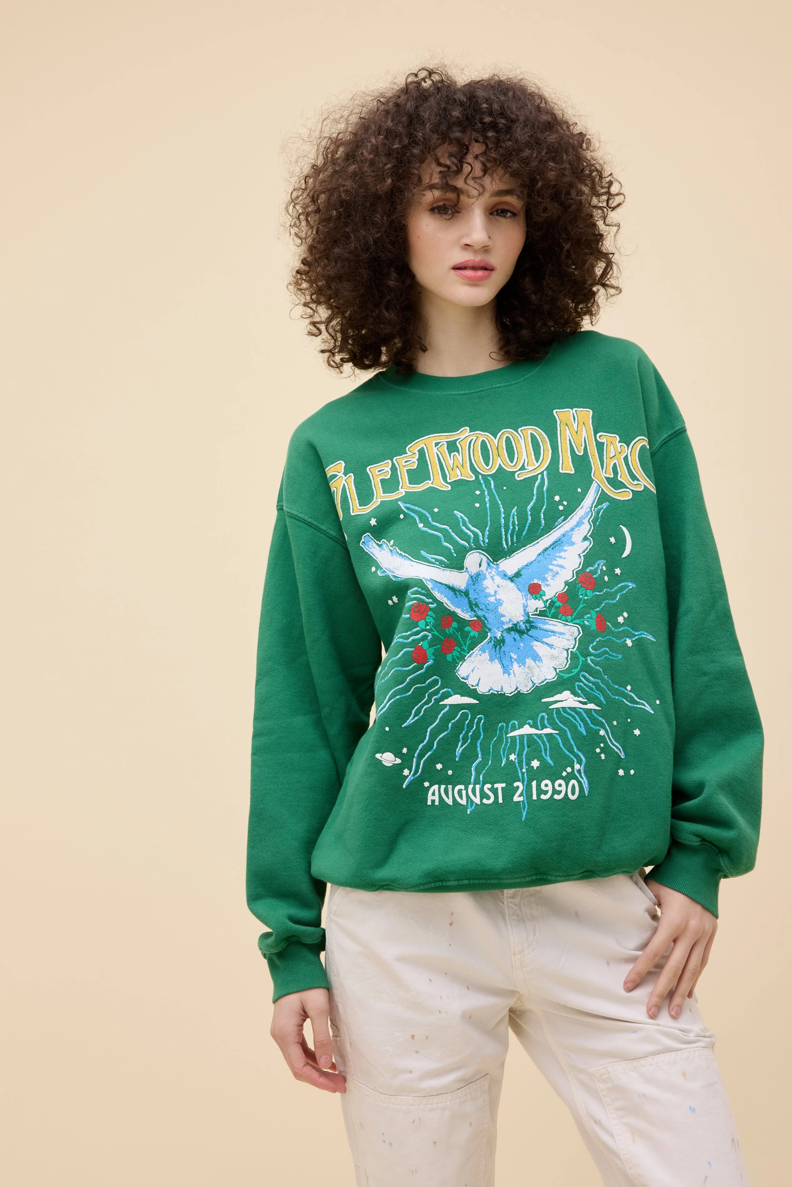 Fleetwood Mac 1990 Dove BF Sweatshirt | Daydreamer