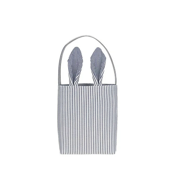 Randolph Easter Basket Holiday Rabbit BunnyEars Printed Canvas Gift Carry Candy Bag - Walmart.com | Walmart (US)