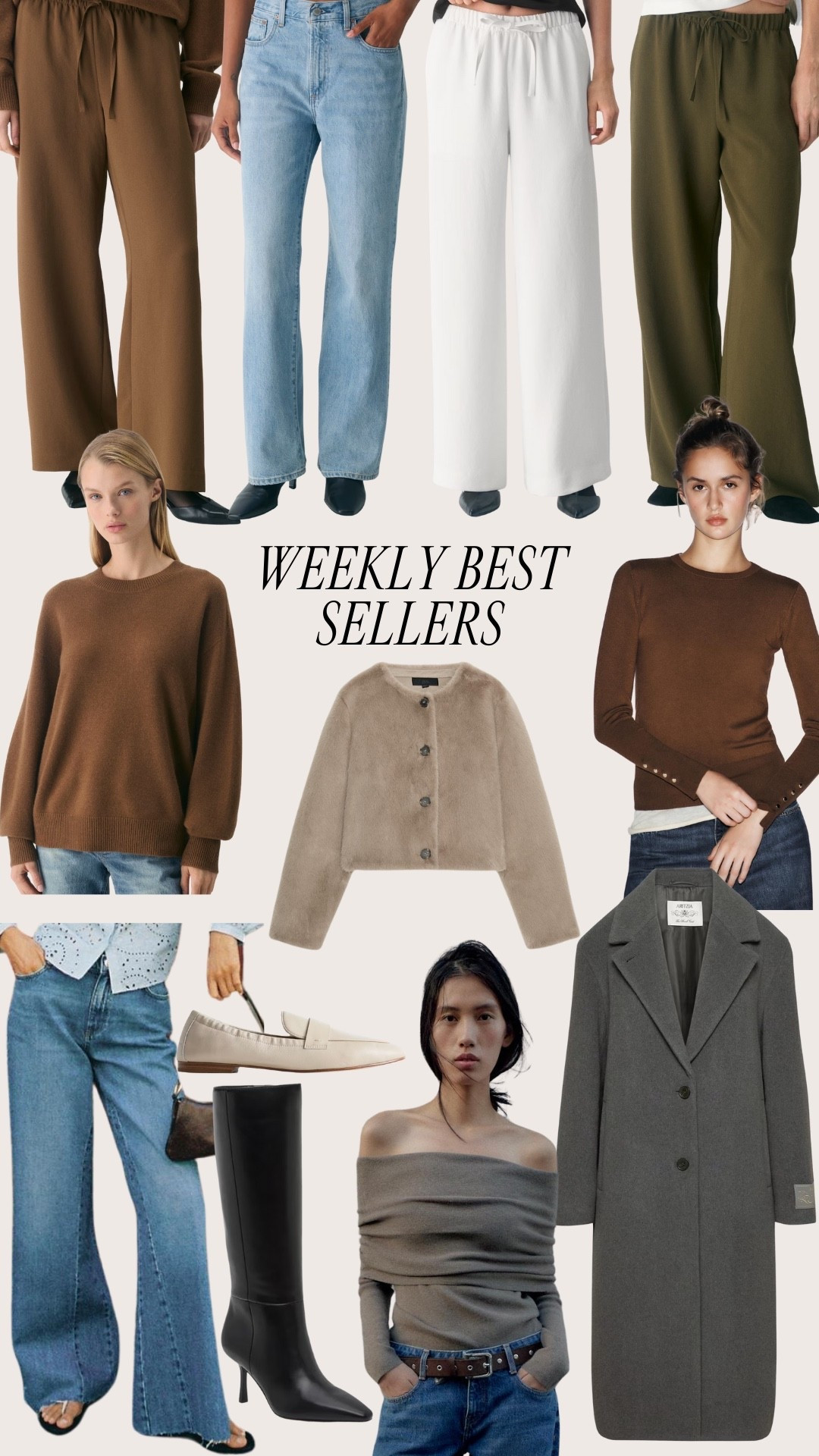 Sharing best sellers and the most loved pieces from this past week! ✨

Fall style
Fall outfits
Winter style
Winter outfits
Zara
Aritzia
Jeans
Jackets
Sweaters
Cardigans
Chocolate brown
Lodge Pants
Loafers
Cashmere

#LTKGiftGuide #LTKHoliday #LTKSeasonal
