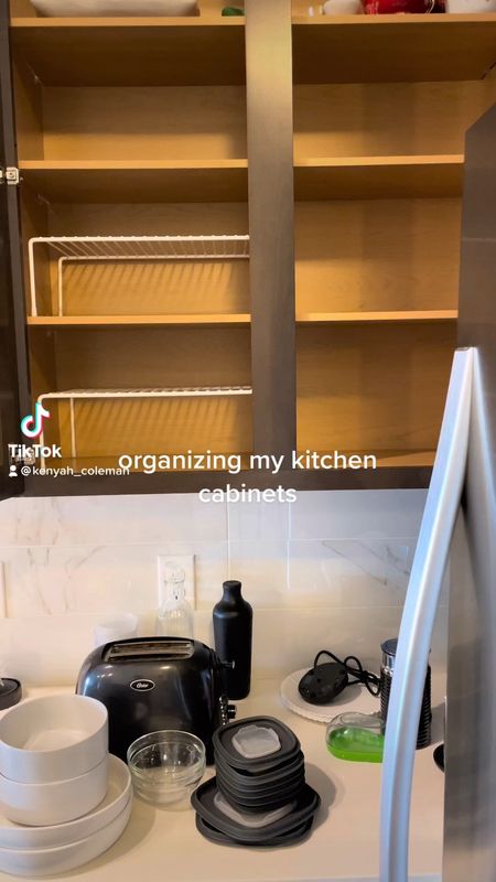 organizing my kitchen cabinets 

kitchen organization, cabinet organization 

#LTKhome