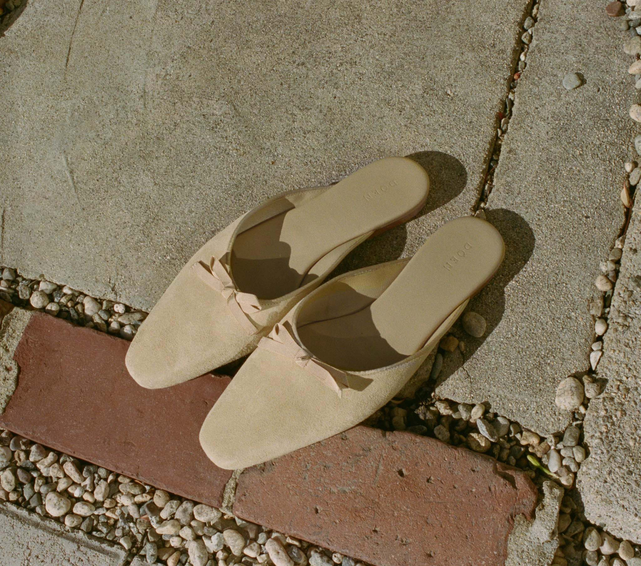 Winn Mule - Trench Suede | DÔEN | DOEN