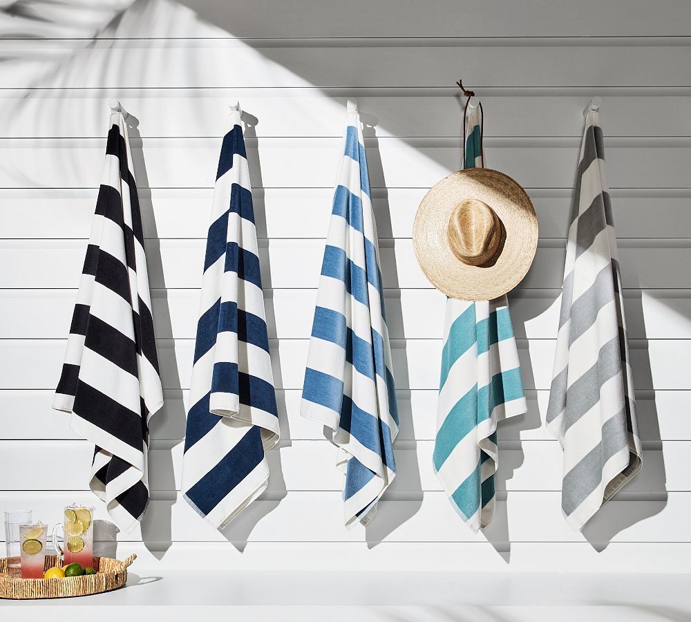 Classic Awning Striped Towel | Pottery Barn (US)