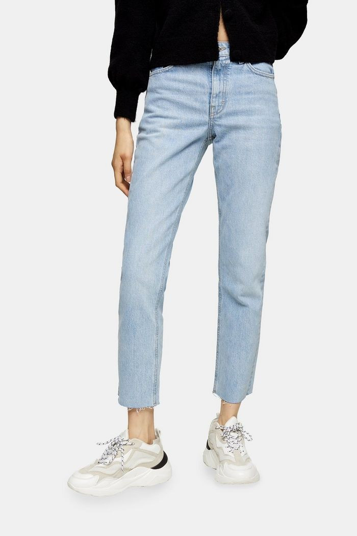 CONSIDERED Bleach Straight Jeans | Topshop US