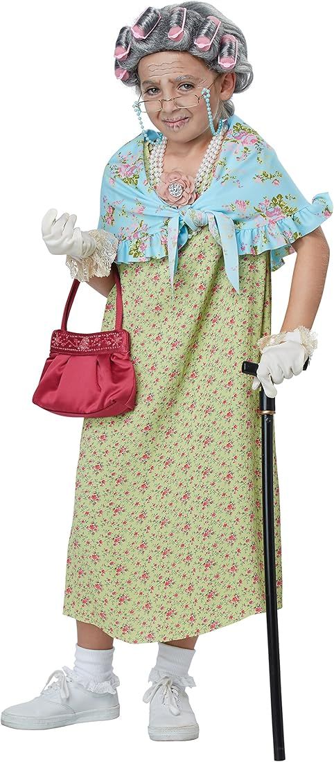 Girls Old Lady Costume Kit | Amazon (US)