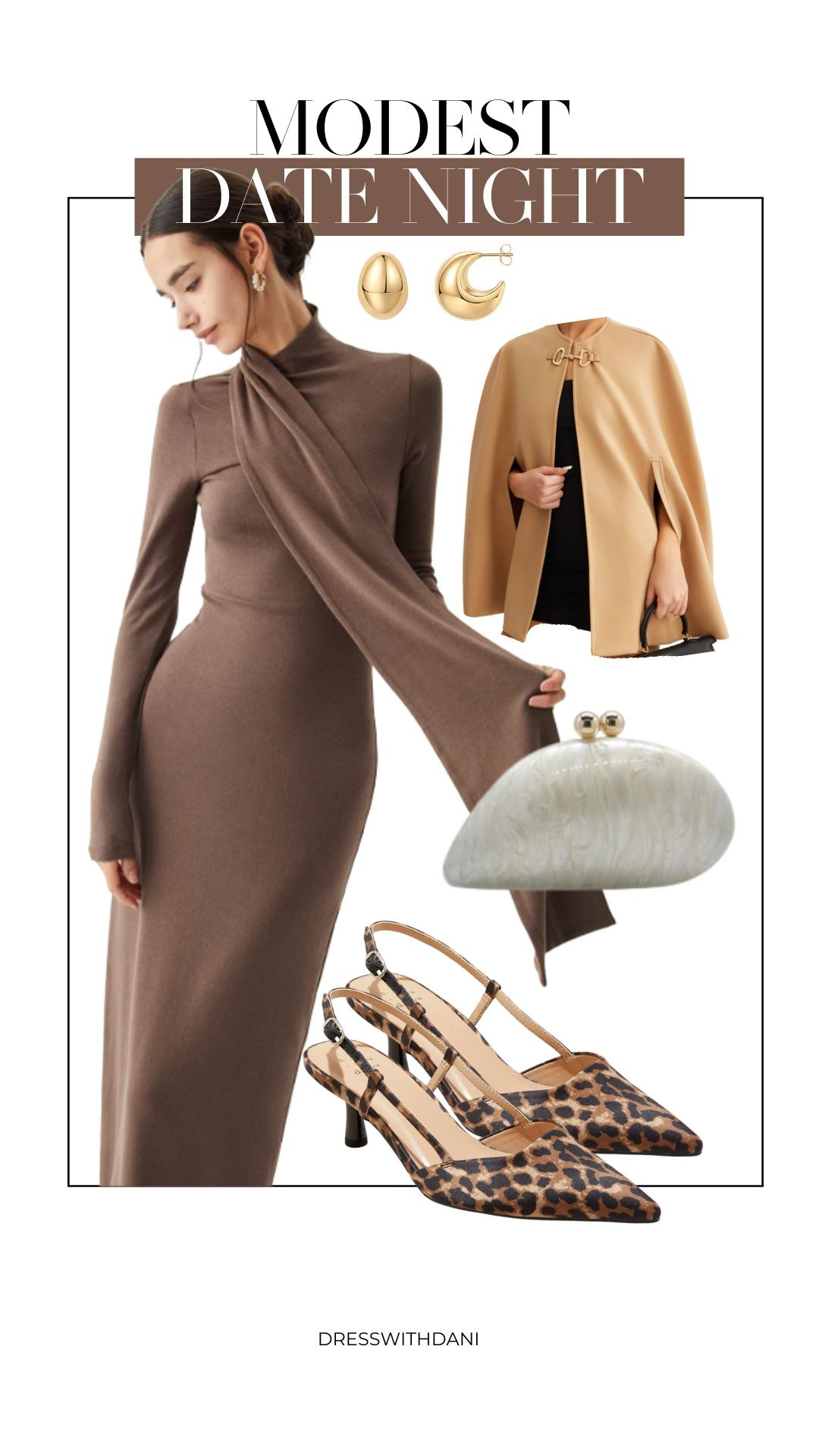 Someone asked me to do some date night options so here’s the more modest version of it. I absolutely love the scarf detail on this dress. It adds a little bit more interest while keeping the all over look classic

The leopard shoes add a little bit of pizzazz, but still keep it all quite neutral 🤎🐆


Date night, Valentine‘s, Valentine’s Day, outfit, date, outfit, modest, date, night, outfit, modest fashion, long dress, winter date, night, transitional outfit

#LTKShoeCrush #LTKSeasonal #LTKStyleTip