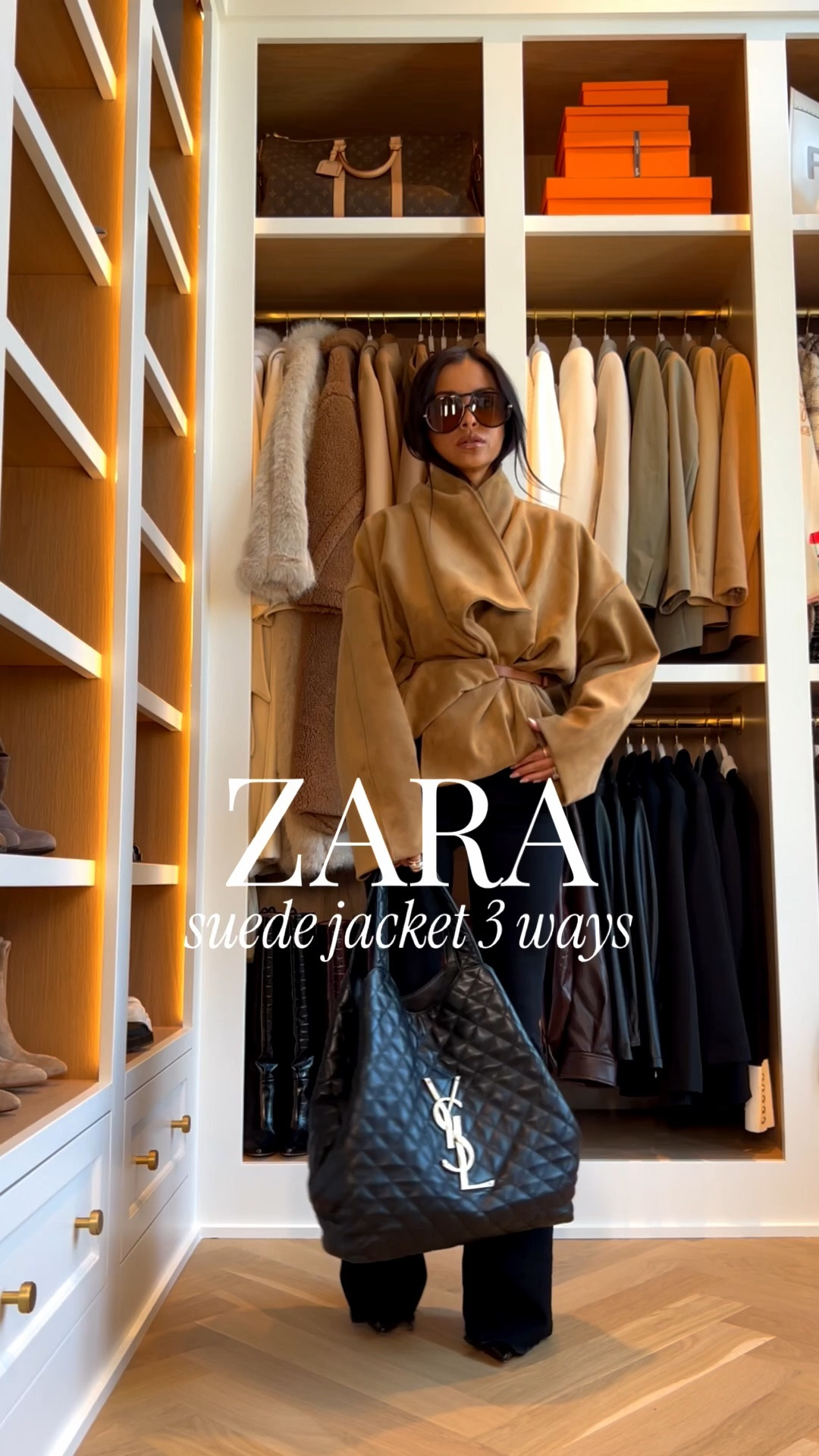 The Zara suede wrap jacket might be my favorite layering piece right now. The wrap detail gives it such a flattering shape and instantly makes any outfit feel more intentional. I love how easily it transitions from a polished casual day look to elevated date night.

Zara suede wrap jacket - size XS
VB Beverly Jeans - wearing a 24, runs TTS
Paige Jeans - wearing a 24, runs TTS
Mother Jeans - wearing a 24, runs TTSe

miamiamine Zara suede wrap jacket styled three ways date night outfit idea casual day look elevated layering piece chic spring jacket feminine polished style versatile wardrobe staple transitional outfit inspo zara spring must haves



#LTKOver40 #LTKootd #LTKPetite