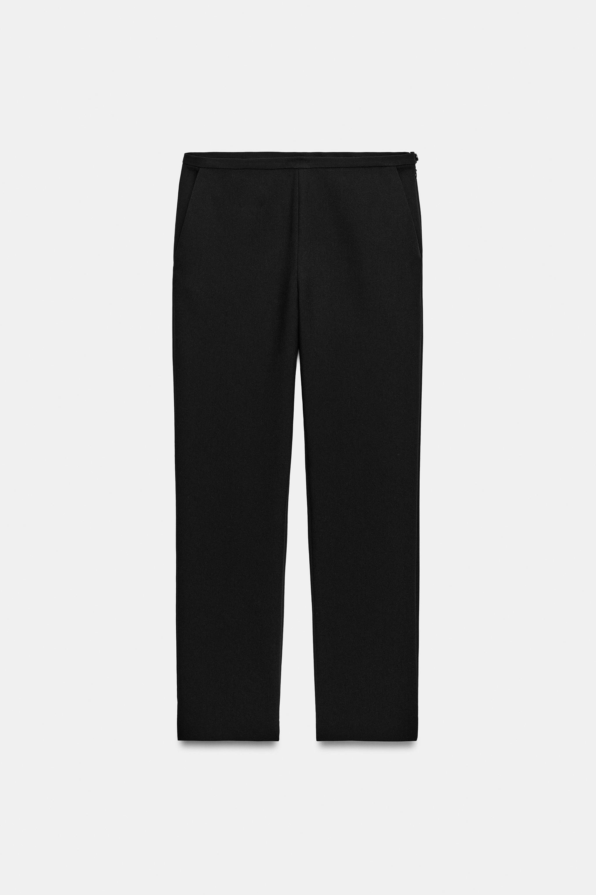 ZW COLLECTION STRAIGHT-LEG TROUSERS | Zara US