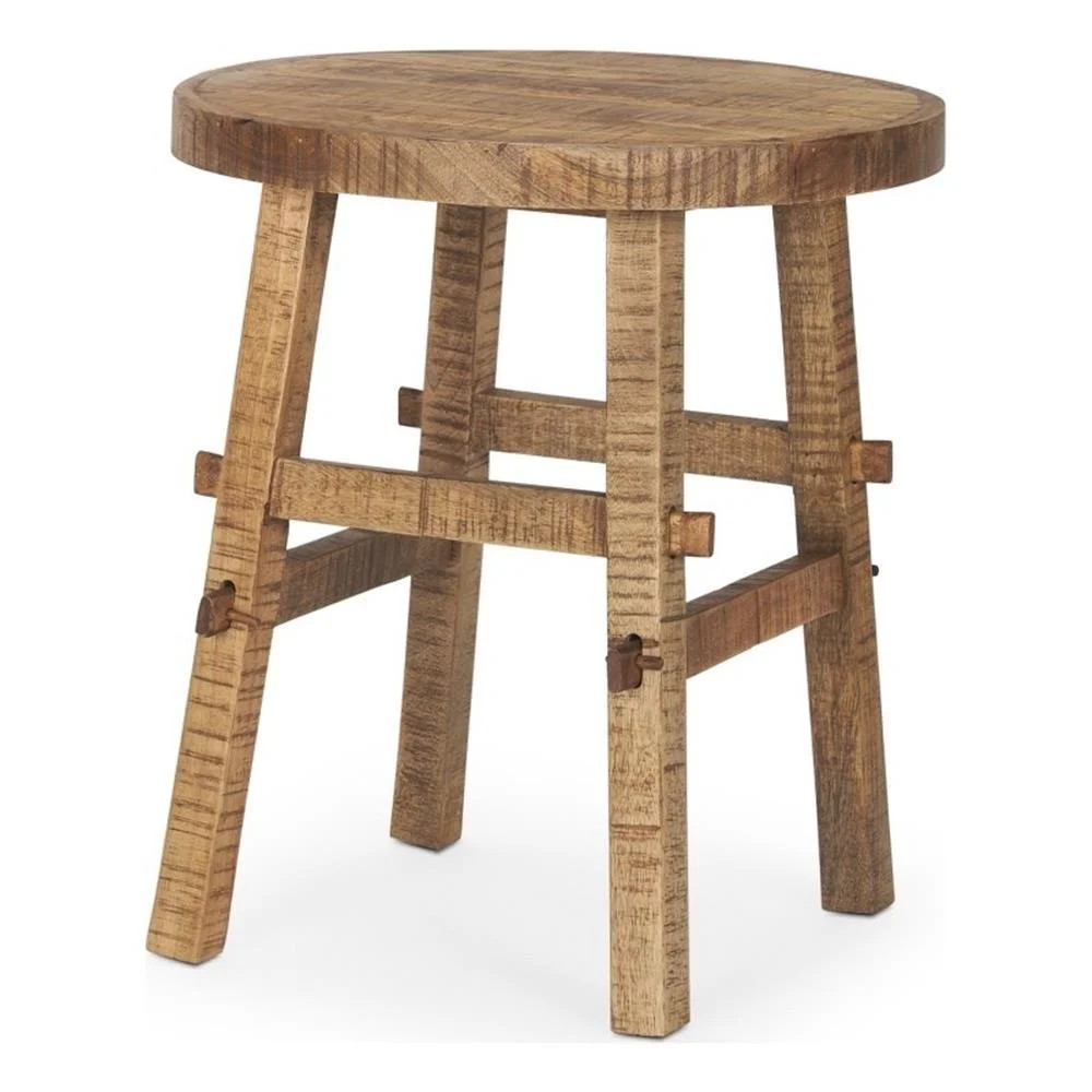 Rosie Small Brown Wood End Table | Walmart (US)