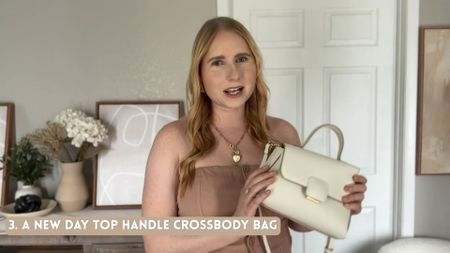 Mini Top Handle Crossbody Bag - A New Day™ Off-White

#LTKItBag #LTKFindsUnder50 #LTKVideo