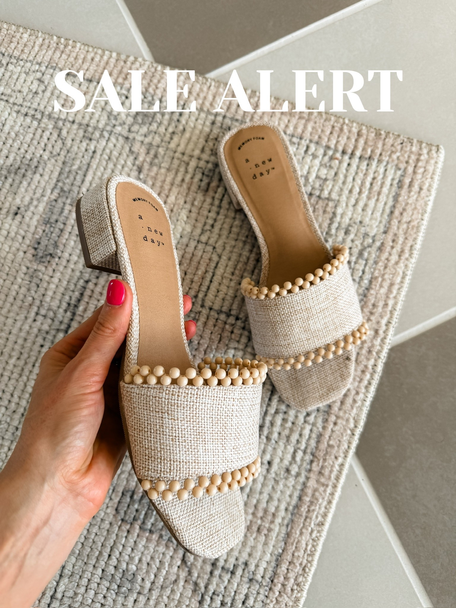 These are the cutest summer heels! They’re the perfect height and I’m obsessed with the beaded detail! They’re currently 40% off!

Loverly Grey, Target sale, summer heels, summer shoes, Target shoes, neutral heels

#LTKSeasonal #LTKSaleAlert