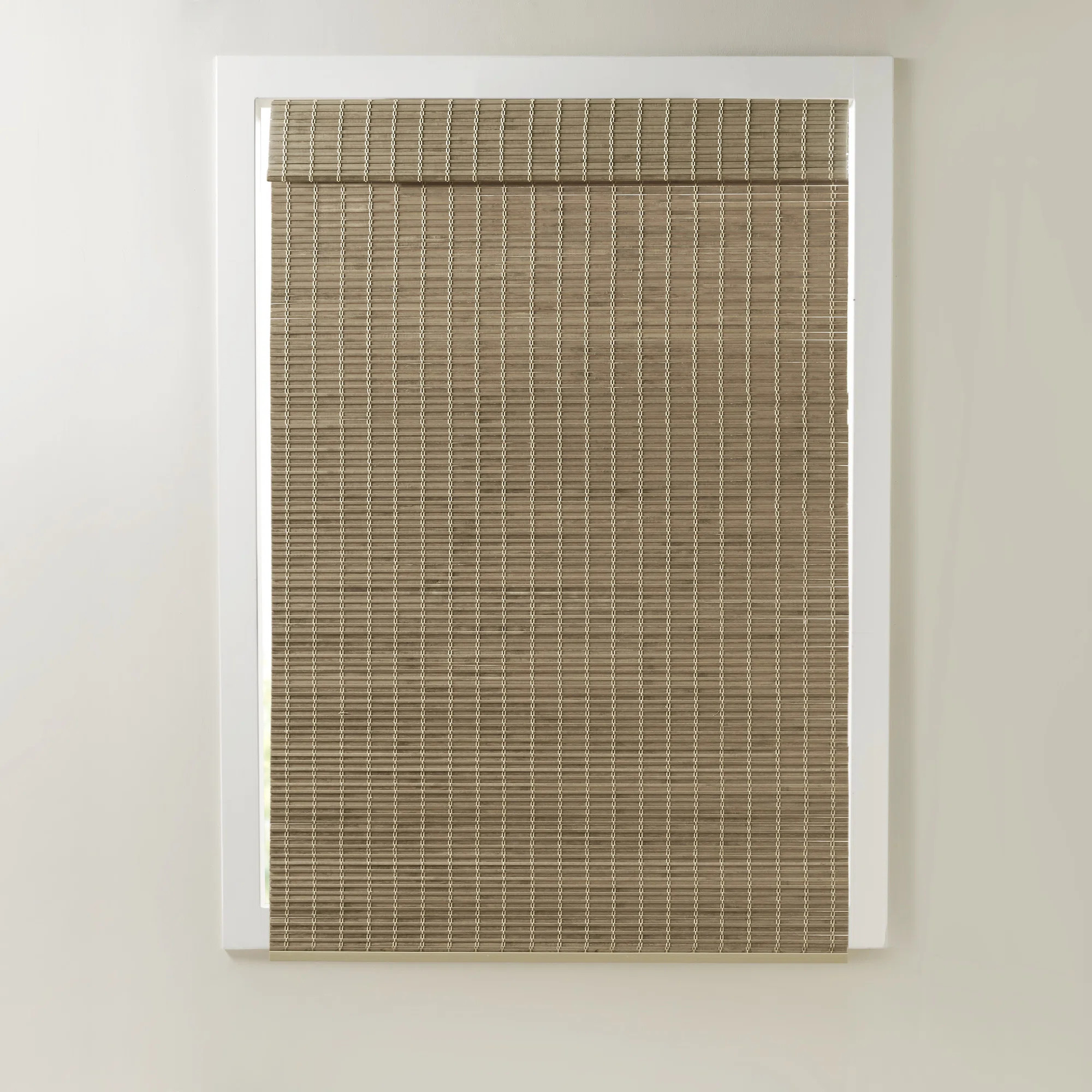 Eastfield Semi - Sheer Bamboo Light Filtering Single Roman Shade 64"L | Wayfair North America