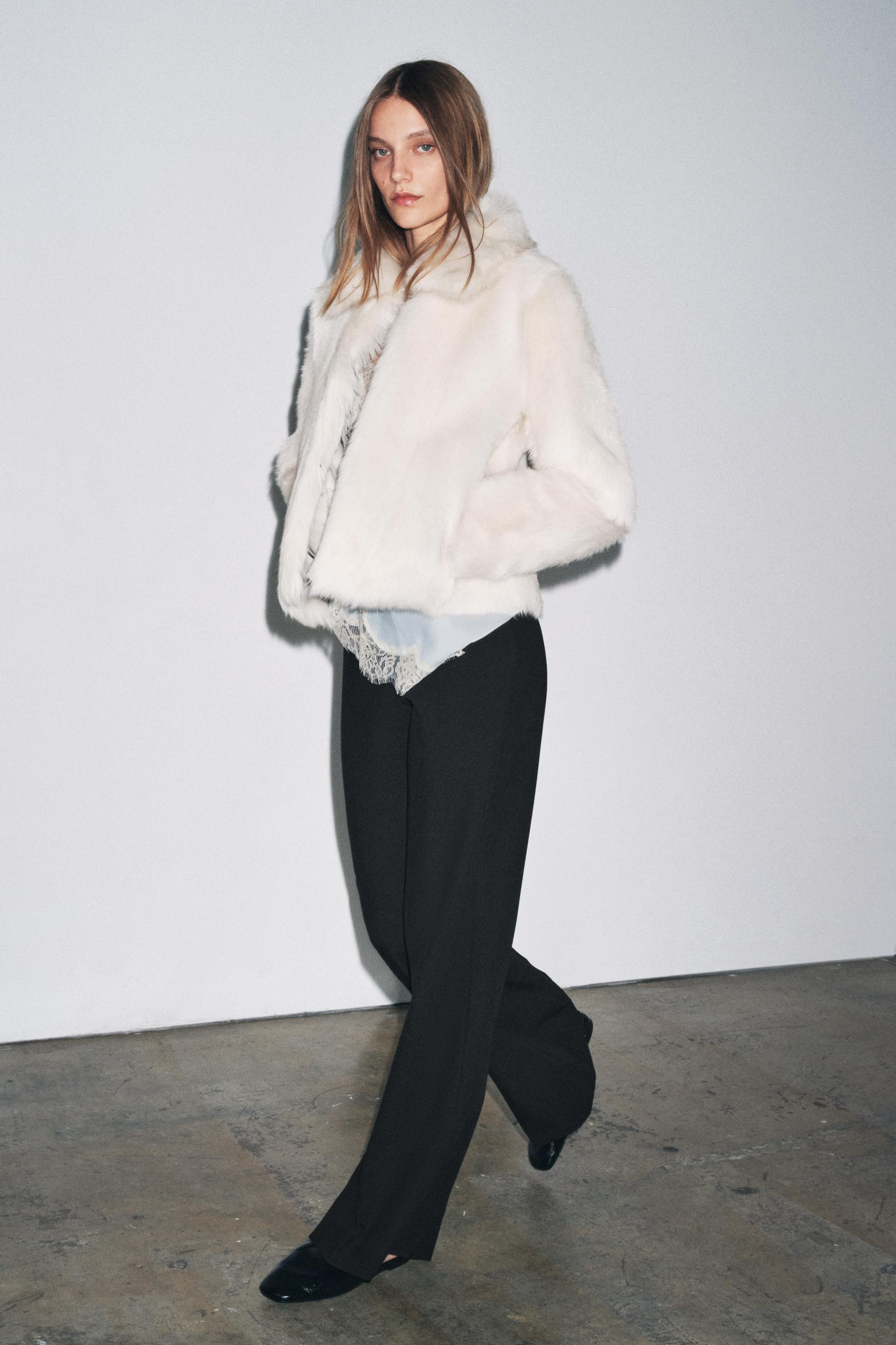 HIGH-WAISTED ZIPPER PANTS ZW COLLECTION | Zara US