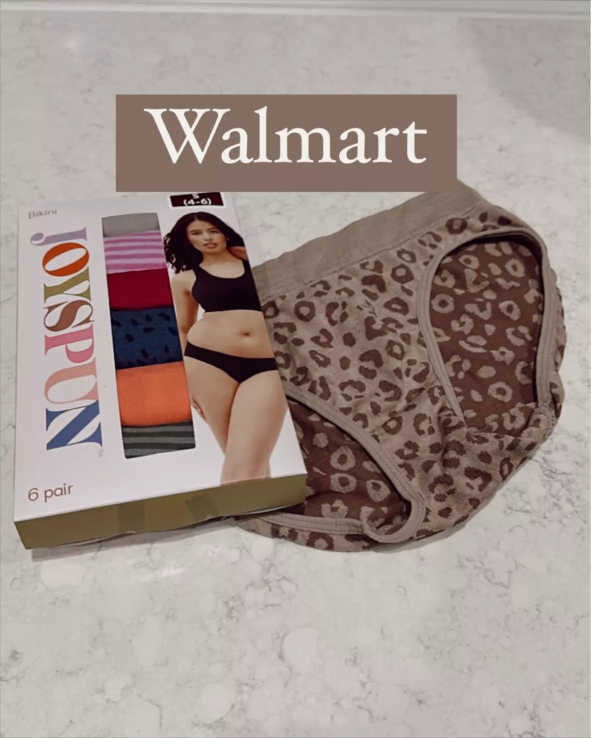 Joyspun, Intimates & Sleepwear, Joyspun Womens Cotton Hipster Panties  6pack