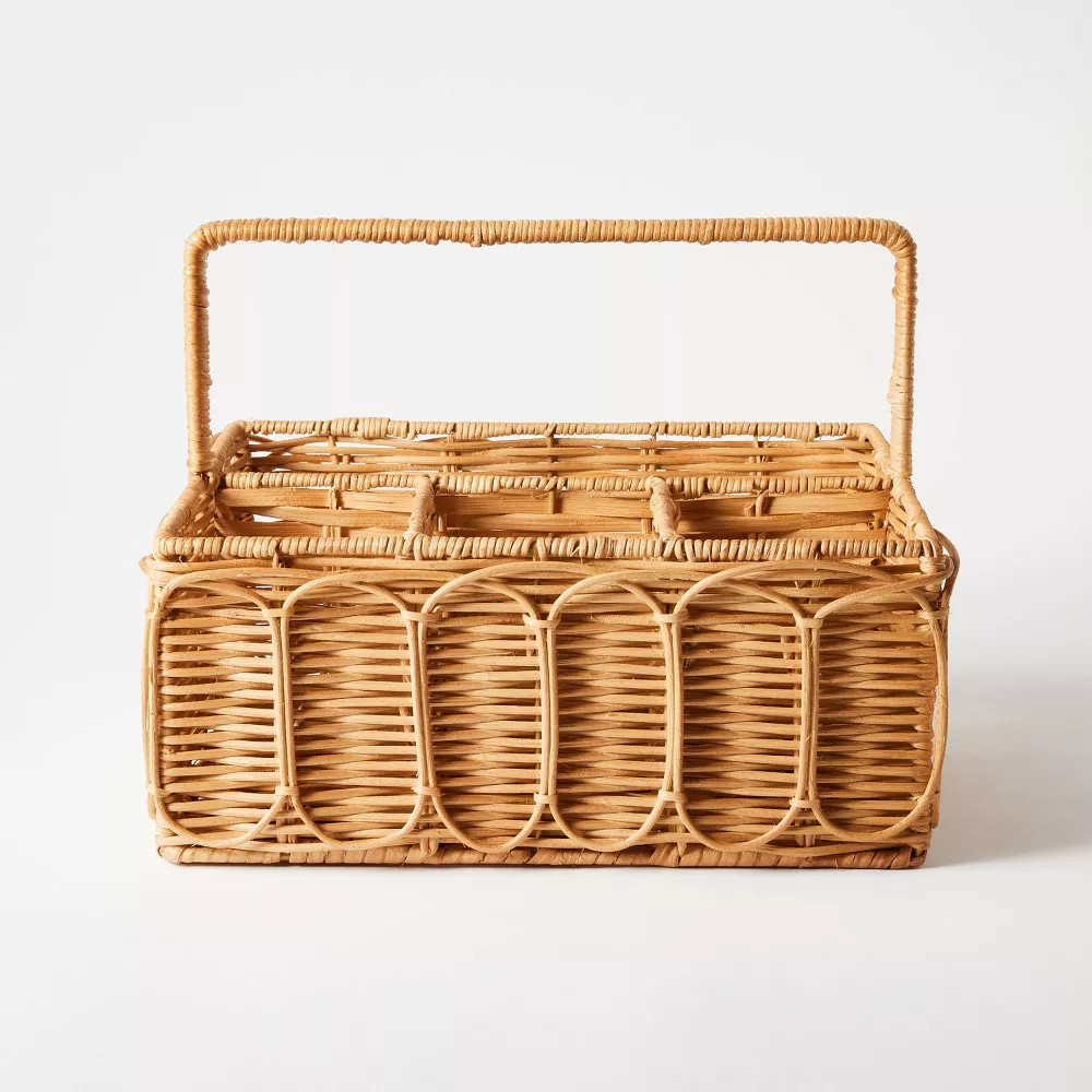Rattan Caddy Kitchen Utensil Set - Threshold™ designed with Studio McGee | Target