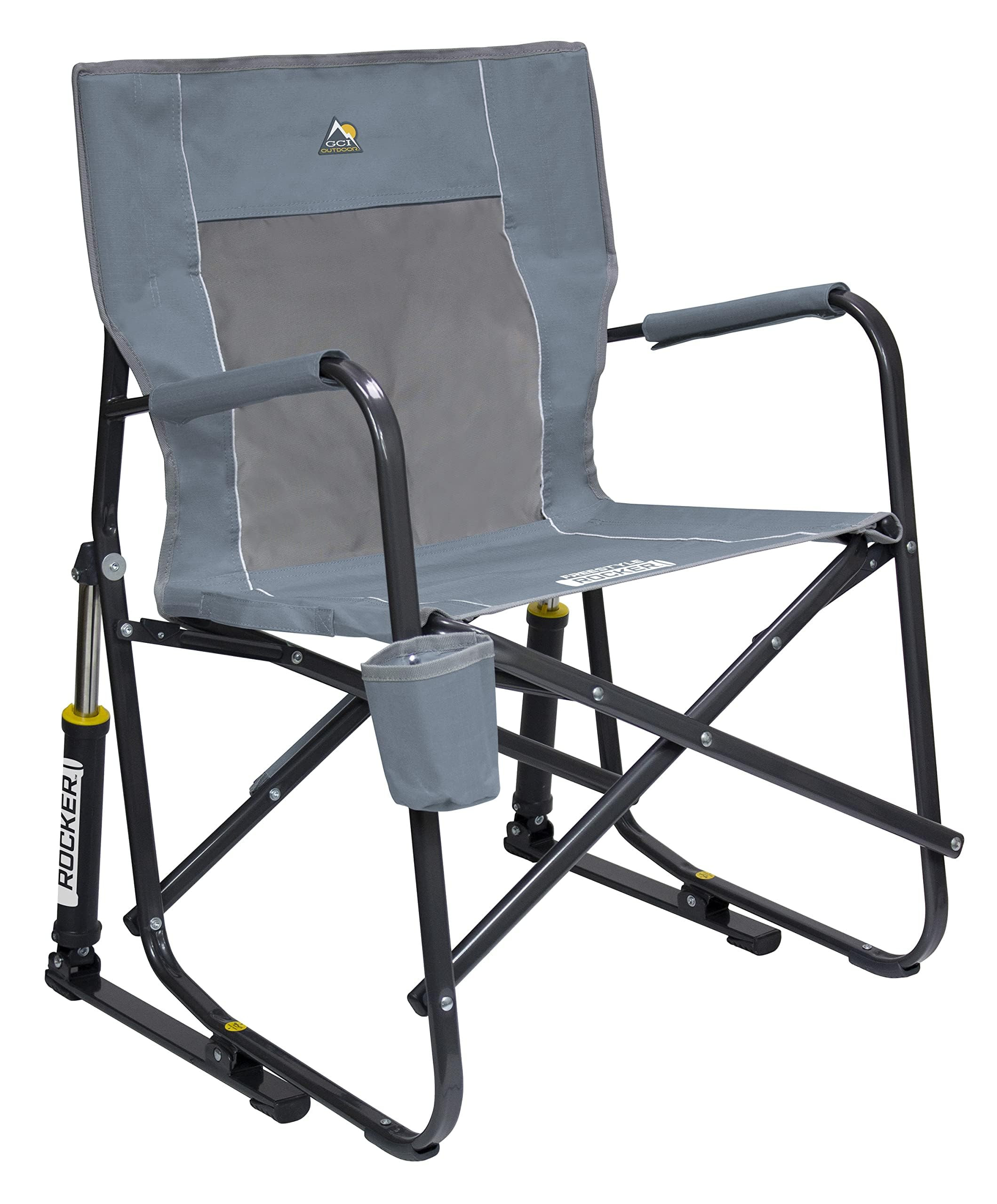 GCI Outdoor Freestyle Rocker Camping Chair | Portable Folding Rocking Chair with Solid, Durable A... | Amazon (US)