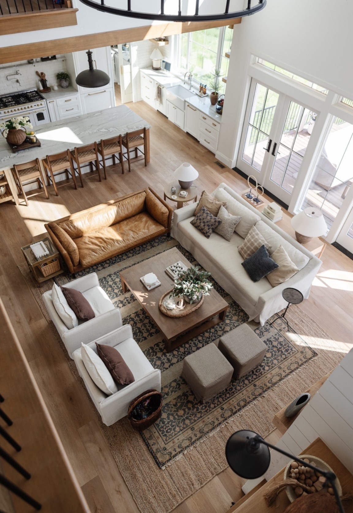 Couldn’t love this space more, especially during these busy summer months hosting all of our family and friends!

Living room, accent chairs, living room rug, McGee and co, budget friendly, Wayfair, coffee table, ottomans, kitchen living room, casual home, classic home, neutral home decor

#LTKHome