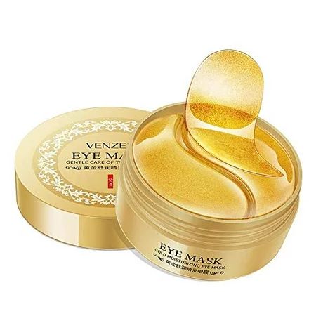 30 Pairs VENZEN Gold Eye Mask Power Crystal Gel Collagen Masks Great For Anti Aging Dark Circles & P | Walmart (US)