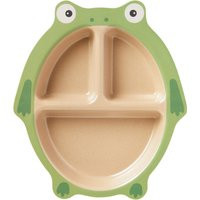 Eco Rice Husk 3-Section Plate | Nuby (US)