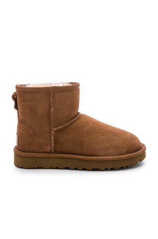 UGG Classic Mini II Bootie in Chestnut from Revolve.com | Revolve Clothing (Global)