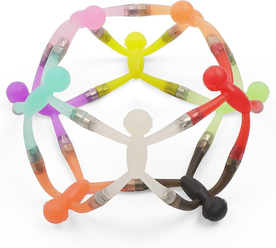 Amazon.com: VNDUEEY 10 Pcs Magnetic Toys, Fun Travel Toys, Colourful Fridge Magnets Men, Magnetic... | Amazon (US)