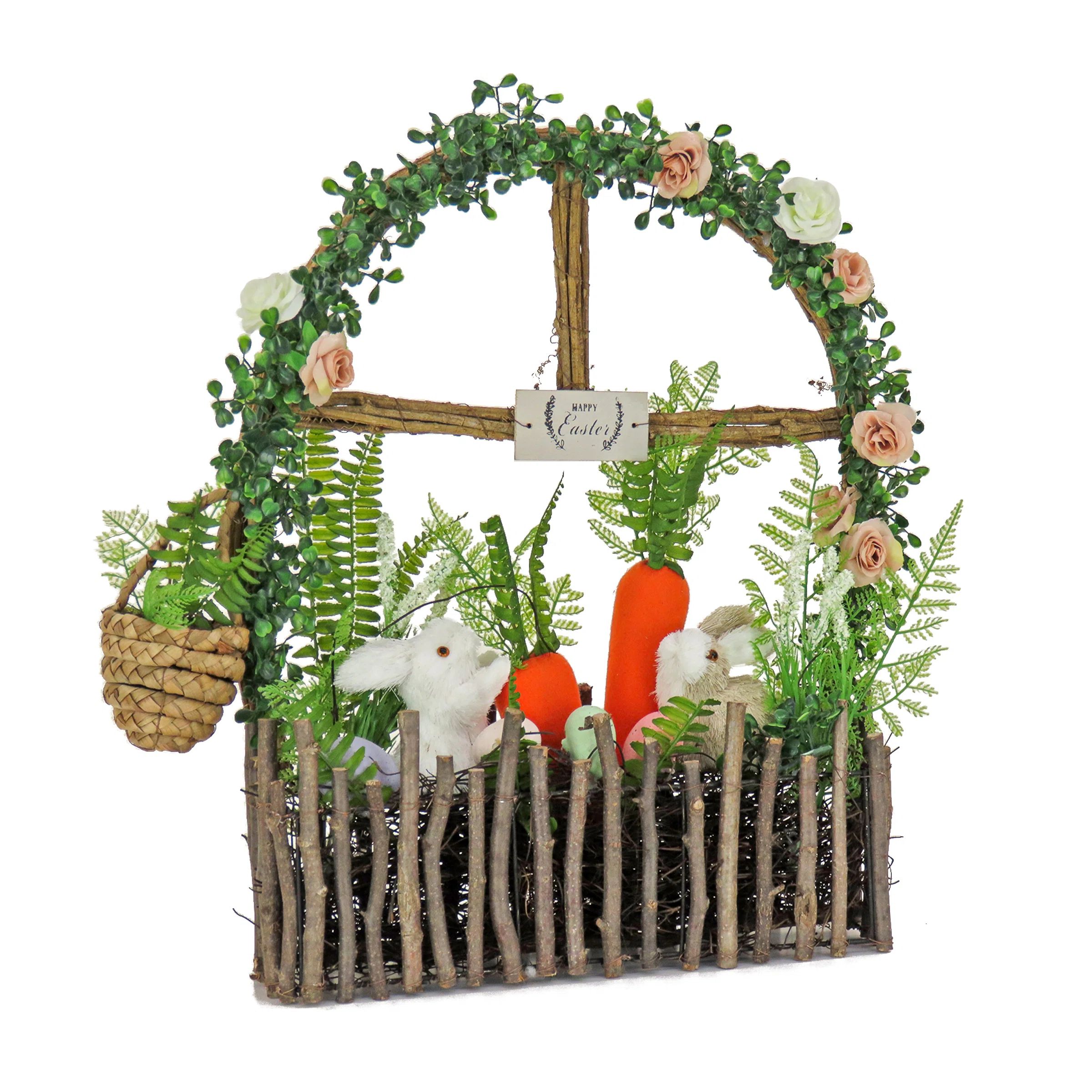 The Holiday Aisle® Easter Garden Windowpane | Wayfair | Wayfair North America