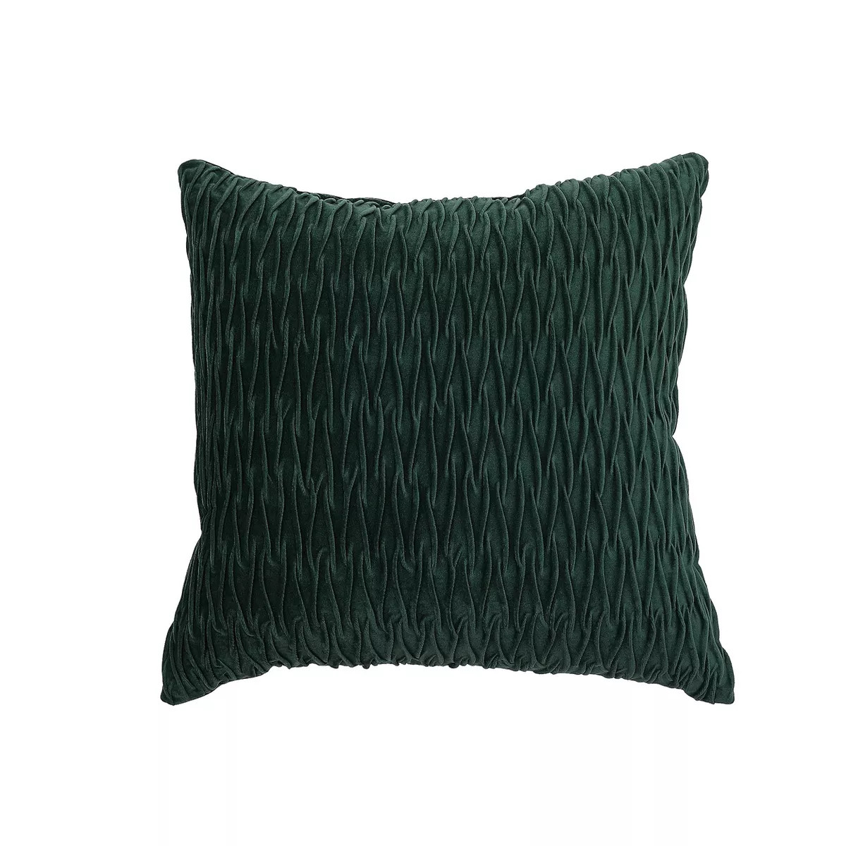 Kate Aurora Overfilled Crushed Velvet 1 Piece Zippered Christmas Accent Throw Pillow - 18" x 18" | Target