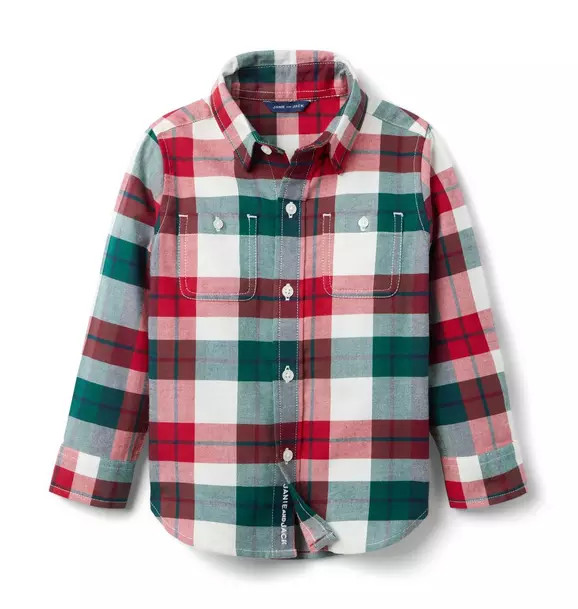 Tartan Flannel Shirt | Janie and Jack