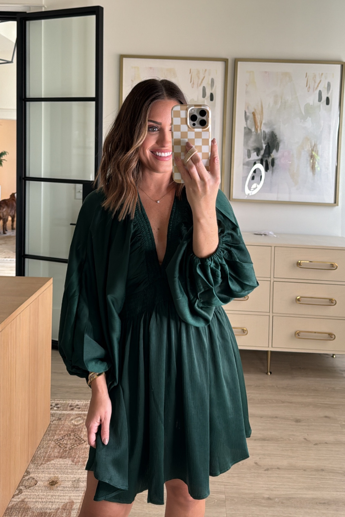 Emerald Green Green Wrap Dress Asos Aqua Blue Dress, Silk Dress, Wrap Dress,  Bridesmaid Dress, Wedding