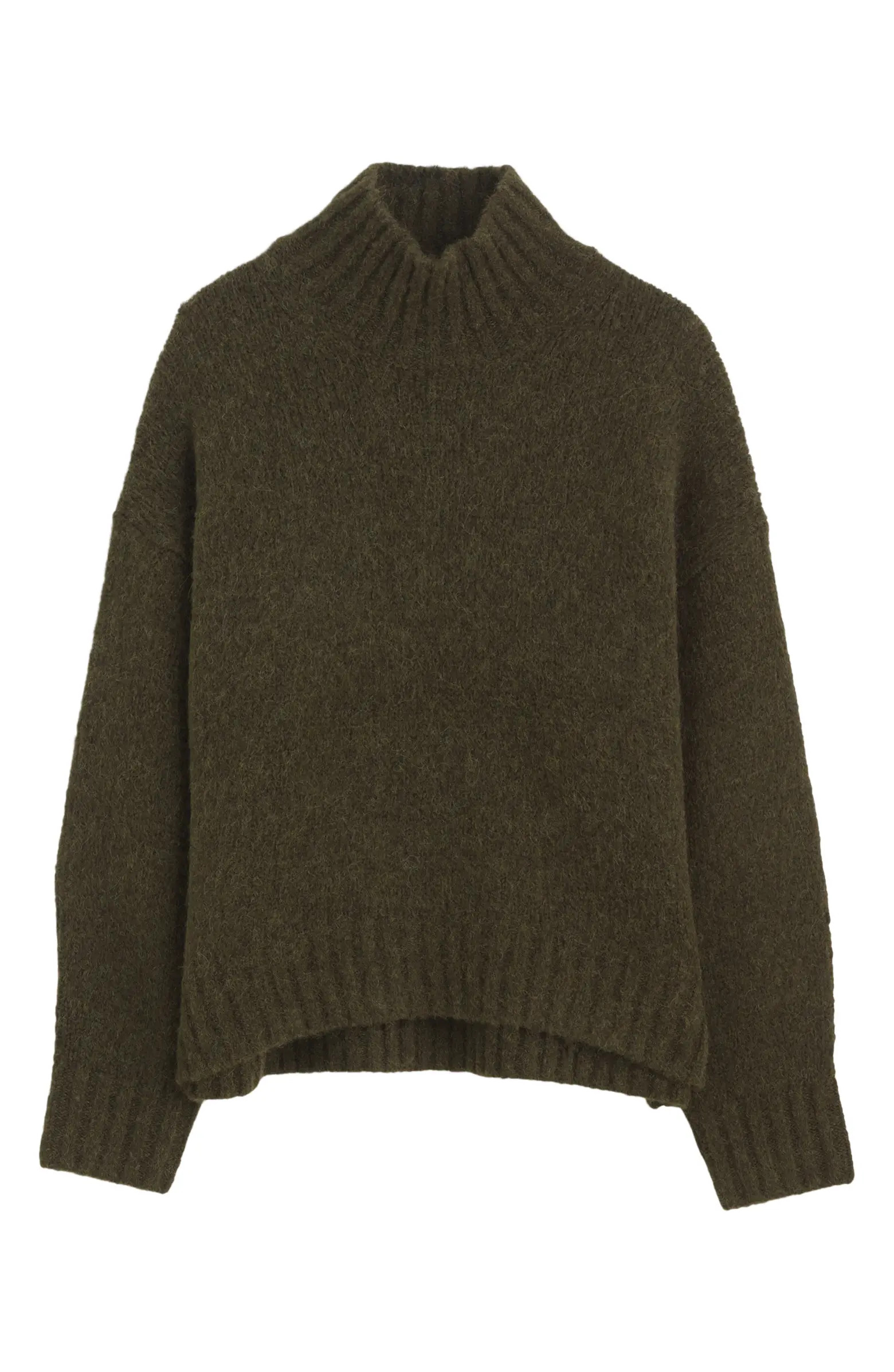 Chunky Alpaca Blend Turtleneck Sweater | Nordstrom