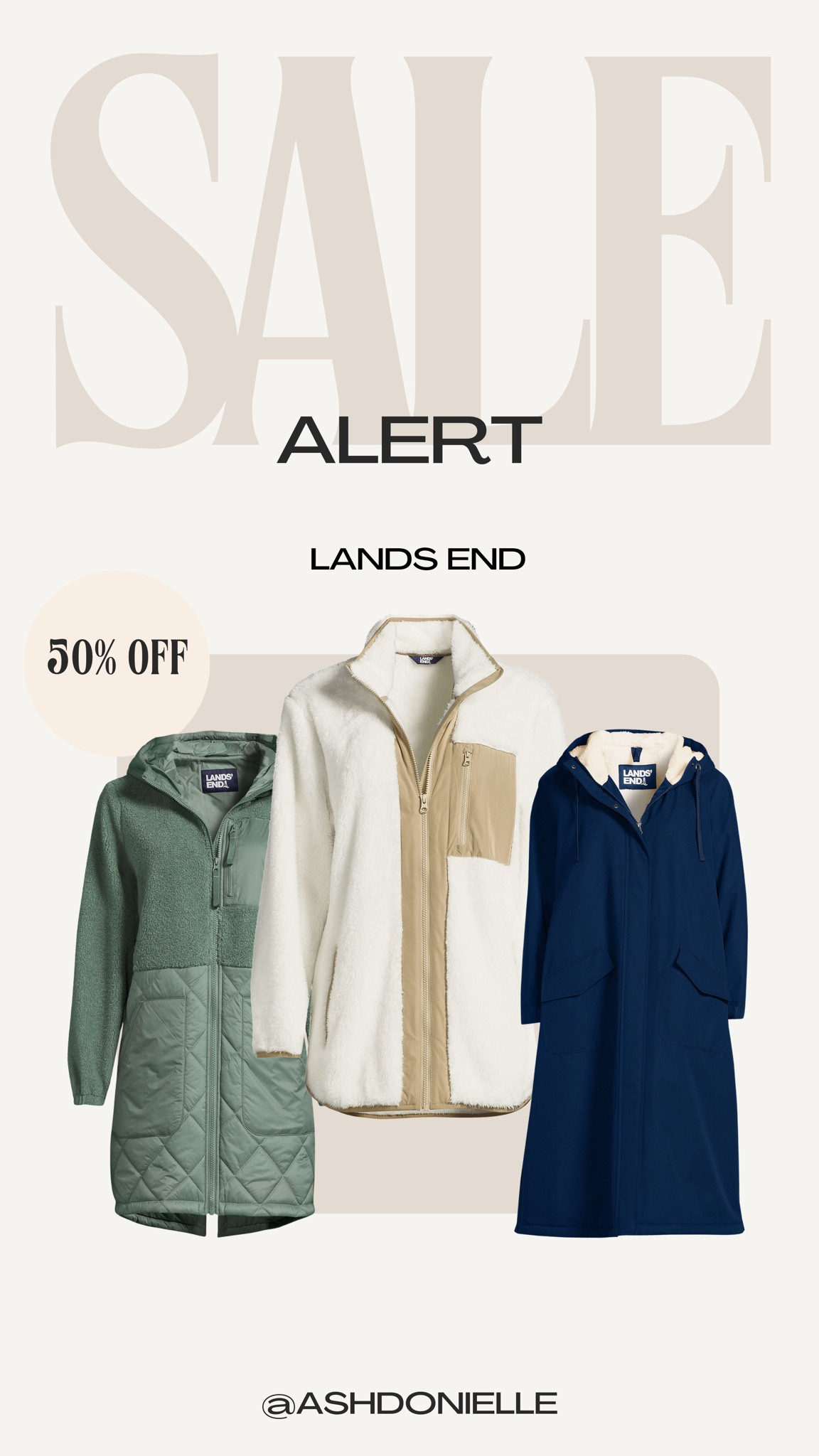 Sale Alert! 50% off at Lands End 

lands end, outerwear, winter jackets, styling tip, winter fashion, sale alert

#LTKSaleAlert #LTKStyleTip #LTKSeasonal