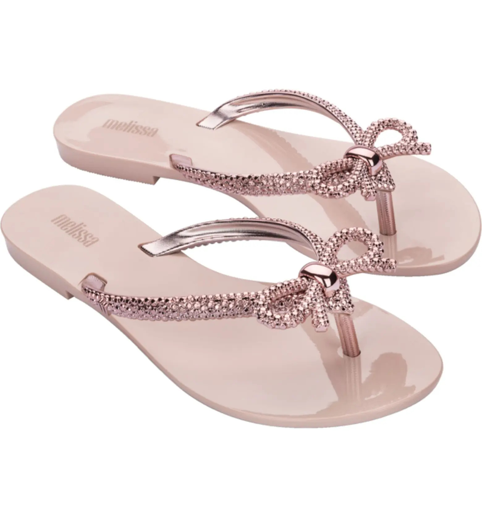 Melissa Harmonic Chrome IX Water Resistant Flip Flop | Nordstrom | Nordstrom