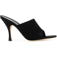 Gucci Black Satin Mules | Balardi (US & Canada)