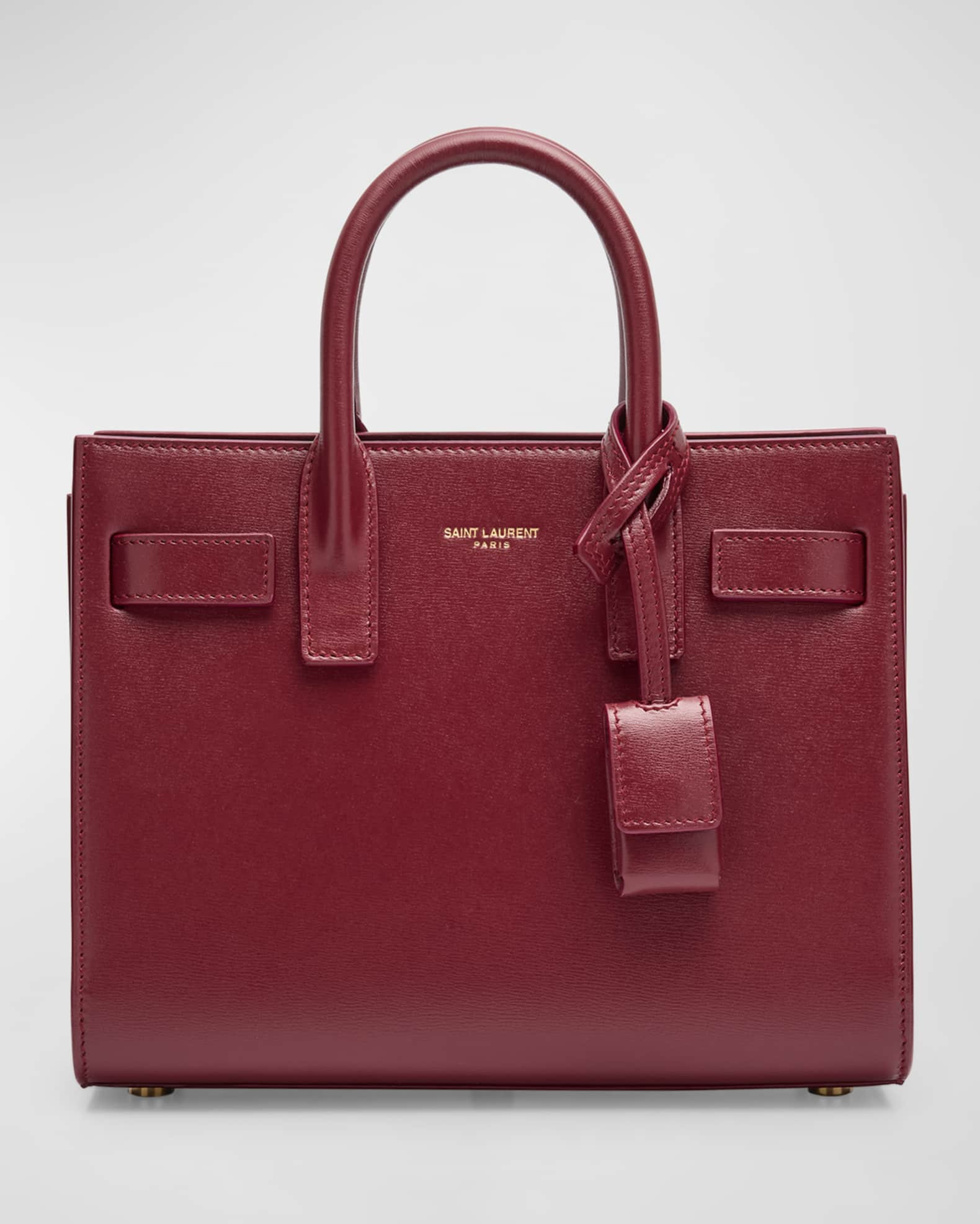 Sac De Jour Nano Top-Handle Bag in Smooth Leather | Neiman Marcus