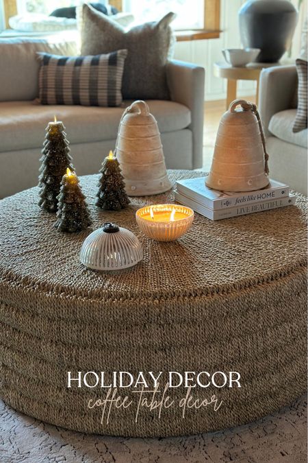 Christmas decor, coffee table decor, how to decorate a coffee table for the holidays, holiday home decor, Christmas candle 

#LTKHoliday #LTKhome #LTKCyberWeek