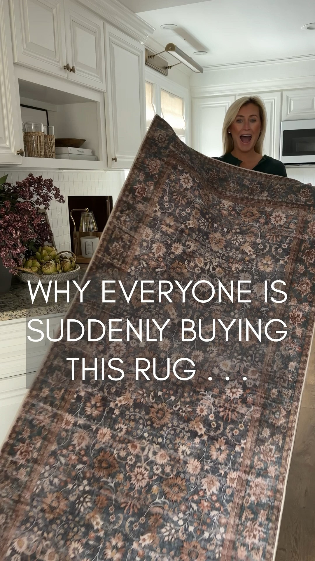 This affordable washable rug is a 10/10. Durable, stunning floral pattern, and completely machine washable.

Honestly… I didn’t think a washable rug could look this good until I saw this one. 👀

#LTKHome