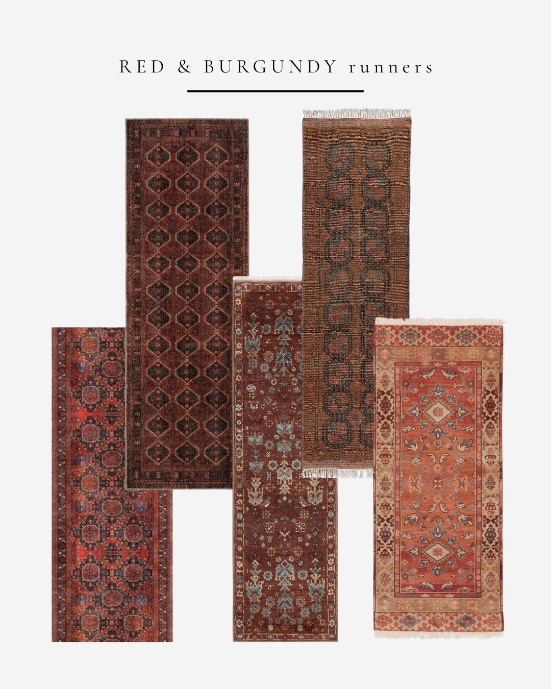 I love a bold runner with white walls!

#LTKOver40