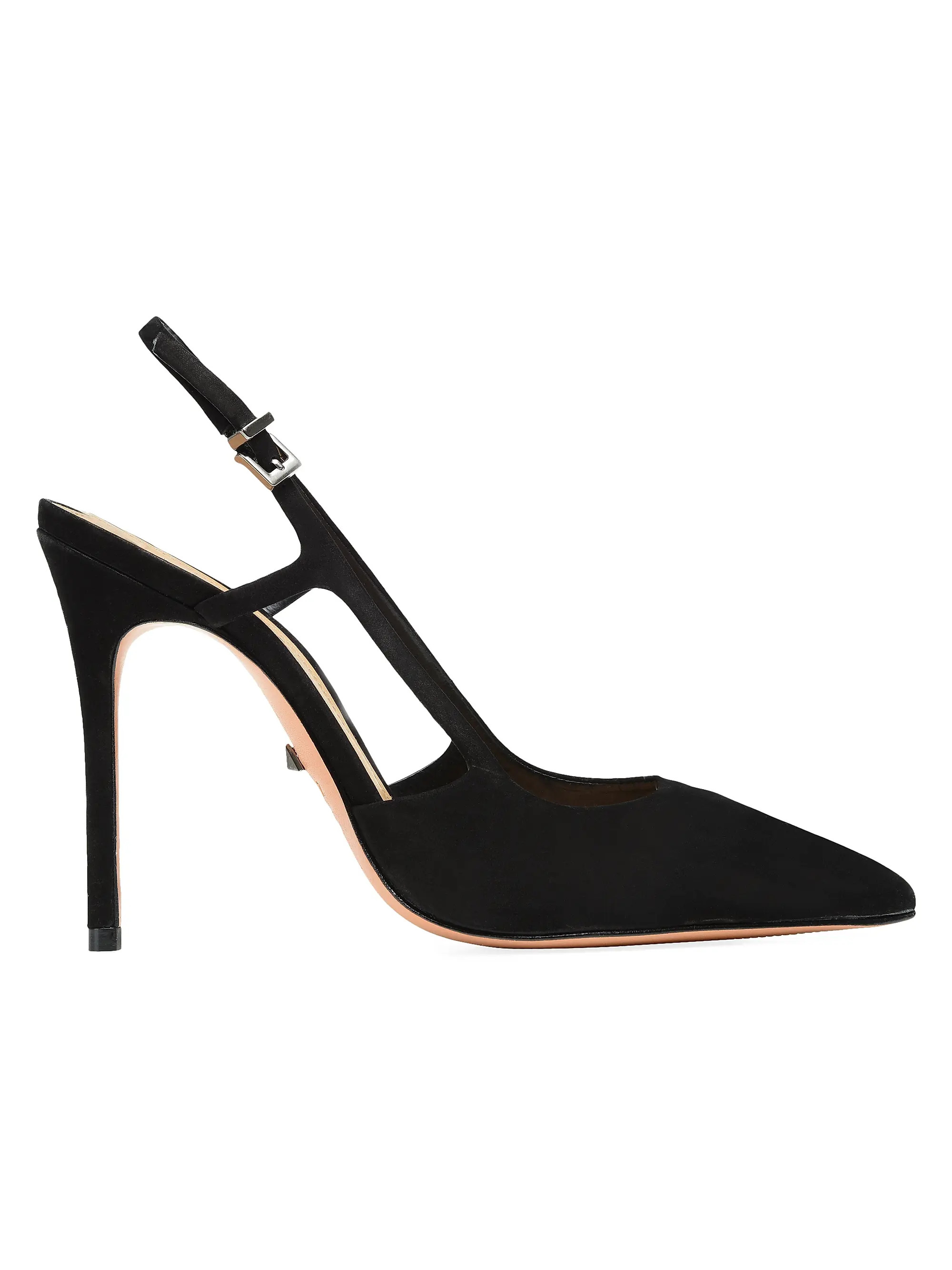 Boris 75MM Suede Slingback Pumps | Saks Fifth Avenue