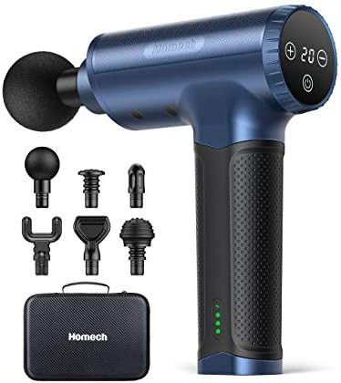 Homech Massage Gun Deep Tissue Massager Handheld Muscle Soreness Relief Massager with High-Torque... | Amazon (US)