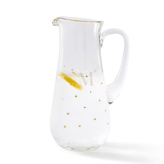 GOLD STAR GLASS PITCHER | Mark and Graham