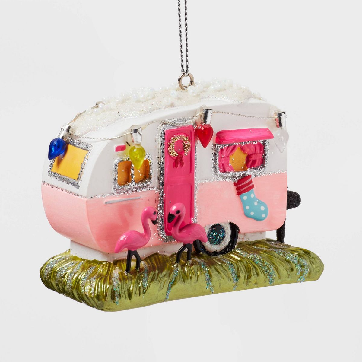 Camper Christmas Tree Ornament Pink - Wondershop™ | Target