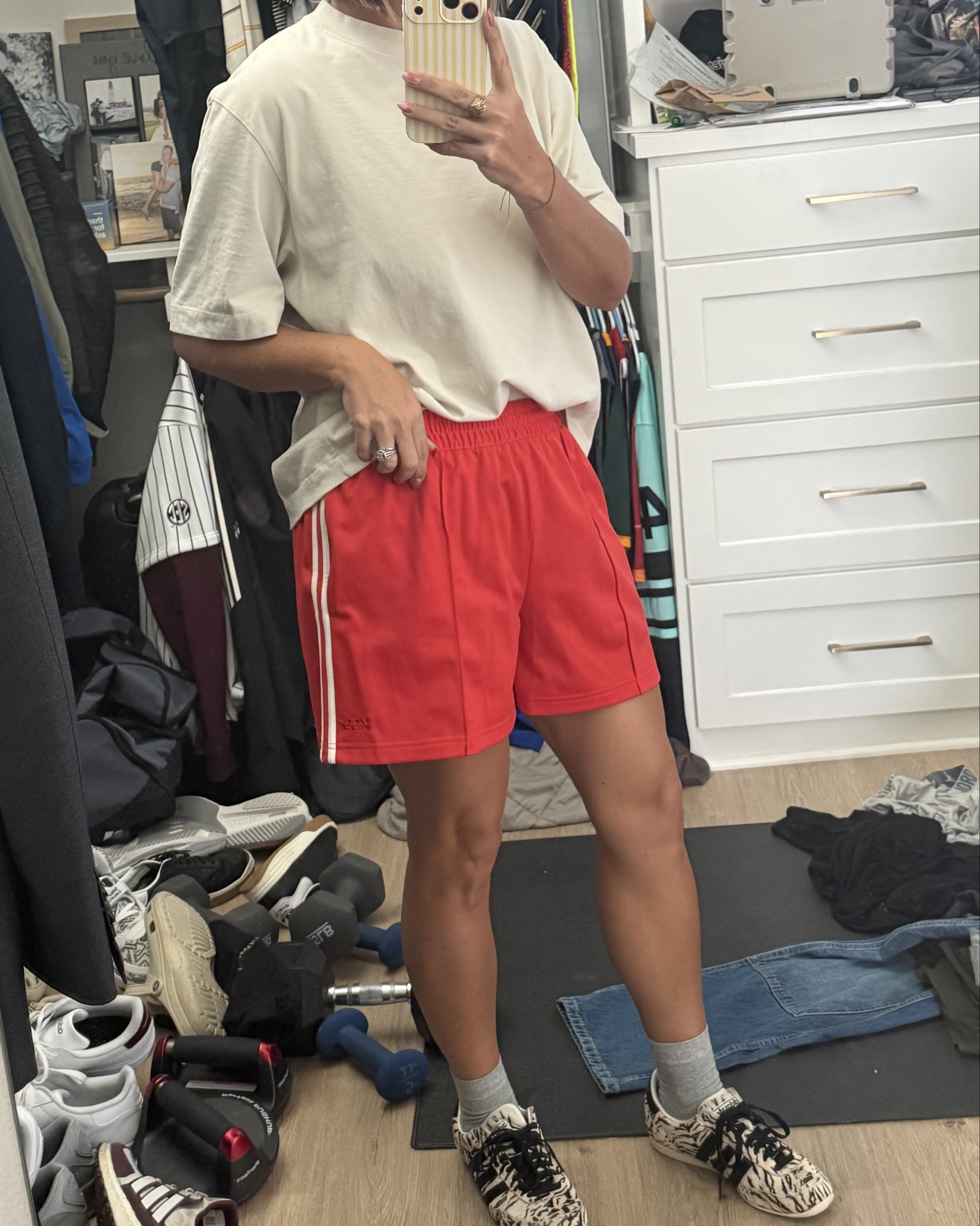 THESE will be my shorts of the summer. Mark my word. SO GOOD. 