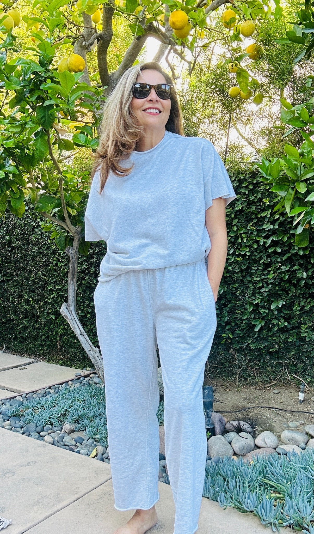 This set $45 Amazon is a dupe for Frank & Eileen set for $218 
I’m wearing g a size Small.

#LTKMothersDay #LTKOver40
