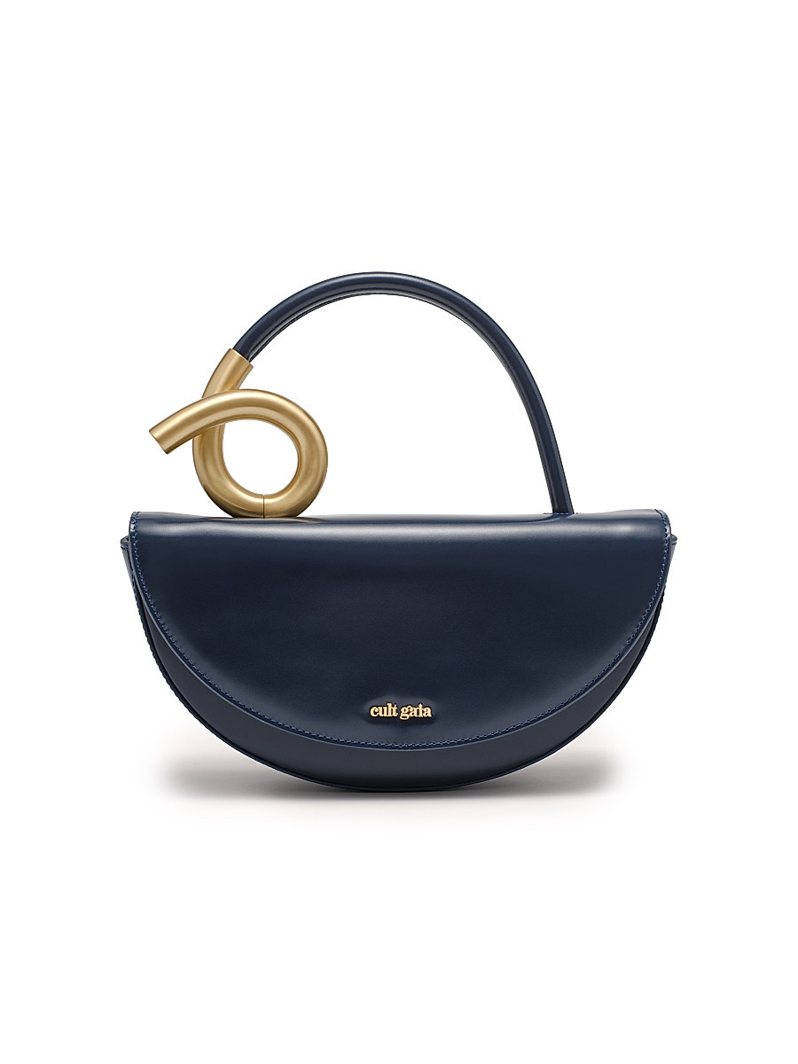 Women's Azariah Leather Top Handle Bag - Deep Lake | Saks Fifth Avenue