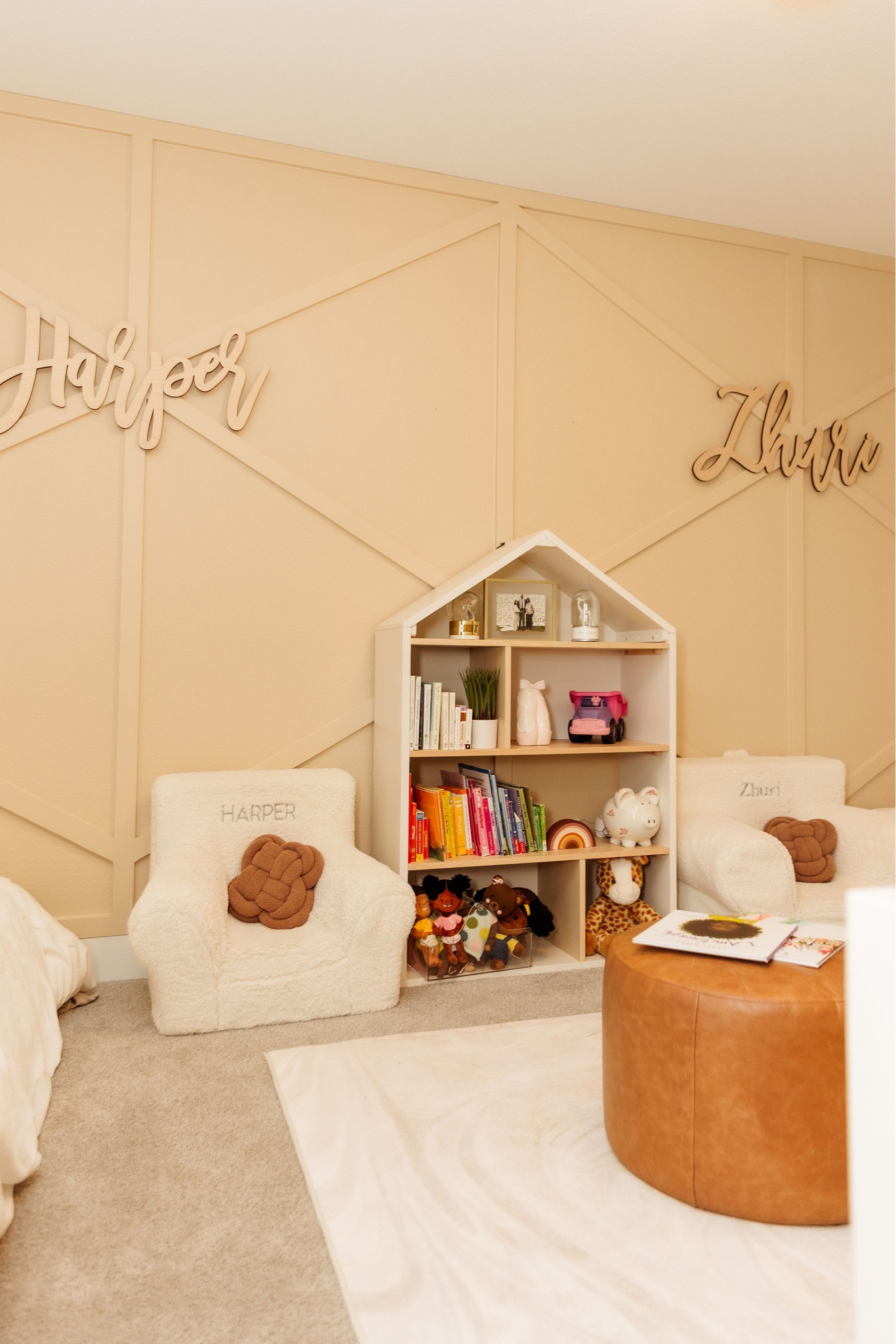 The girls are officially in a room together! I love how it came together! Chic, neutral and simple was the vibe! 

#LTKhome #LTKSeasonal #LTKkids