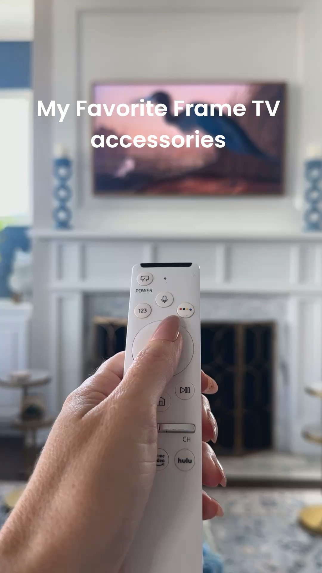 Here are all of my favorite accessories for the frame TV by Samsung.

My TV is a 55”. It I suggest that you get the size that works best for your space.

I took a standard Samsung Bezel and painted it with gold rub n buff (linked here)

#LTKHome