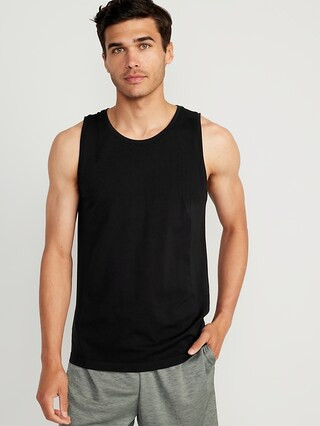 Go-Dry Cool Seamless Performance Tank Top for Men | Old Navy (US)