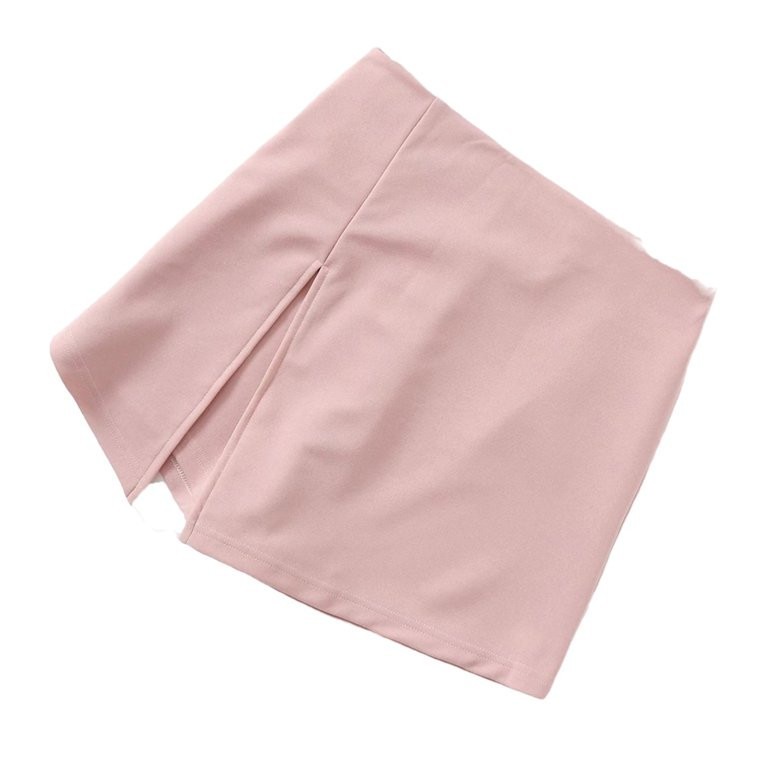 Casual Skort Baby Pink Plus Size Shorts (Women's) | Walmart (US)