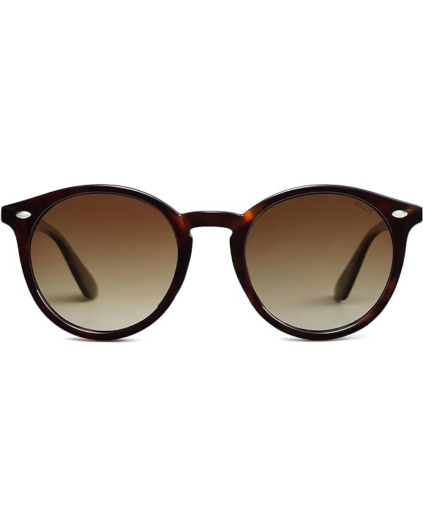 SOJOS Retro Round Polarized Sunglasses for Women Men Classic Vintage Sunnies SJ2069 | Amazon (US)